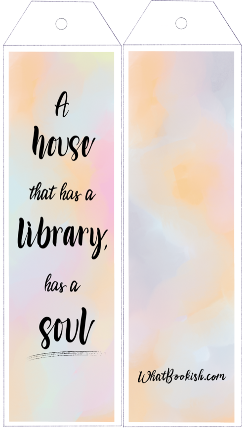 WhatBookish First Bookmark 2,4 pages